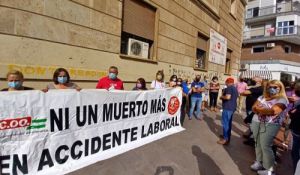 CCOO y UGT piden medidas contra la siniestralidad laboral