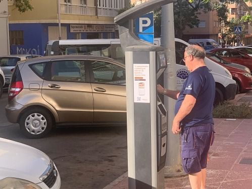 La 'zona azul' será gratis durante la Feria