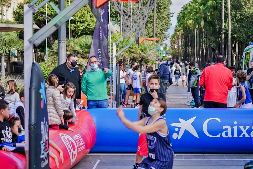 La Plaza de Las Velas celebra el Circuito 3x3 de baloncesto con más de 170 deportistas