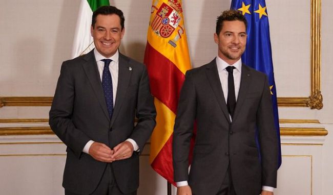 David Bisbal será Hijo Predilecto de Andalucía el 28F