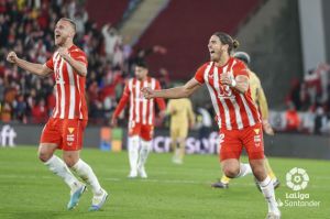 El Almería se concentra pensando en el Celta