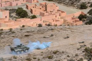 Heridos siete militares en el campo de maniobras de Viator