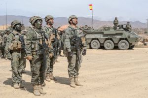 Los accidentes militares en Almería se reducen a la mitad en un año