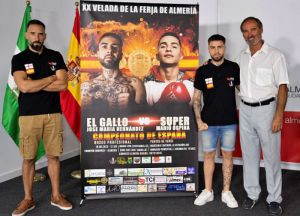 El boxeador José María Hernández “El Gallo”, aspira a la gloria en casa.
 