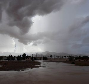 La Aemet alerta de lluvias y tormentas en el Almanzora y Los Vélez