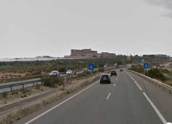 Corte de carril en la A-7 por obras de mantenimiento