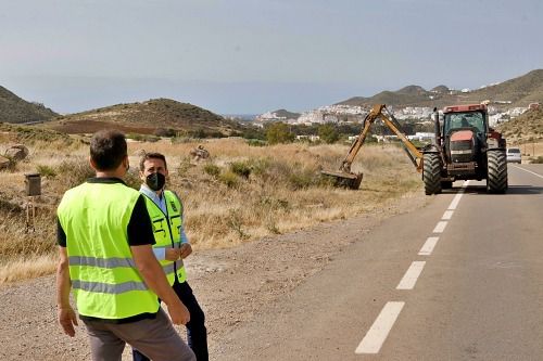 Obras de mantenimiento en la A-7 y AL-12