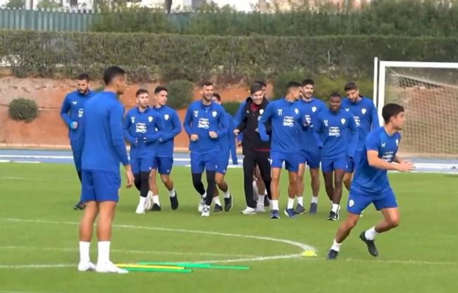 El Almería se prepara con intensidad para enfrentar al Real Madrid