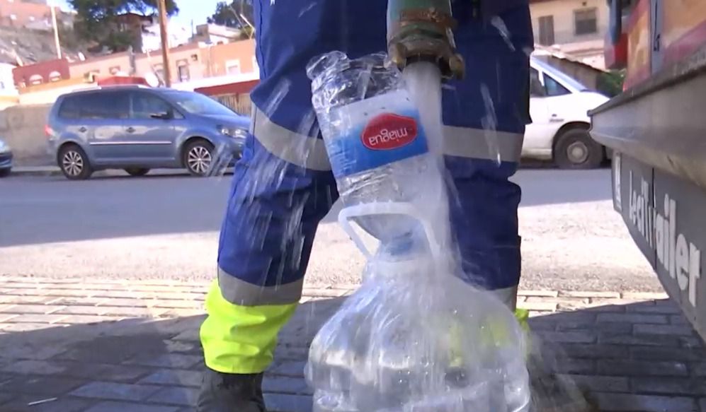 Agua del Arroyo Aceituno de Arboleas no apta para consumo humano