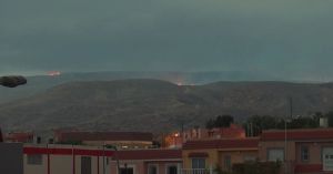 Extinguido el incendio de Enix tras calcinar 400 hectáreas