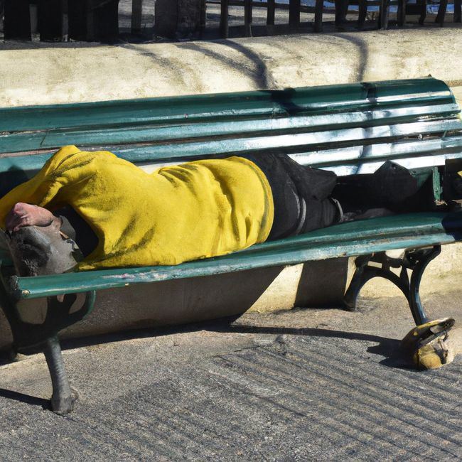 Podemos pide en las calles bancos “humanos” para la gente sin hogar