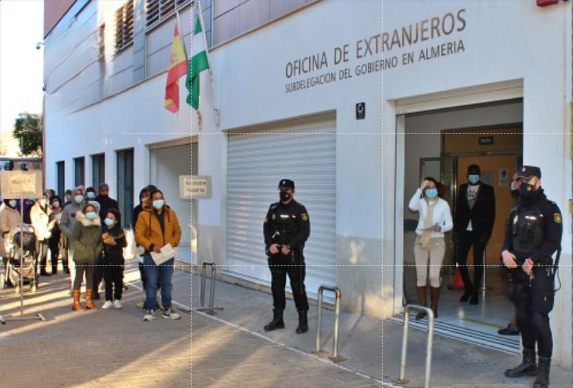 Más de 3.000 personas pidieron refugio en Almería en 2023