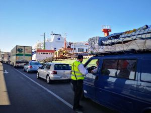 El Puerto de Almería es uno de los puertos más activos en la Operación Paso del Estrecho