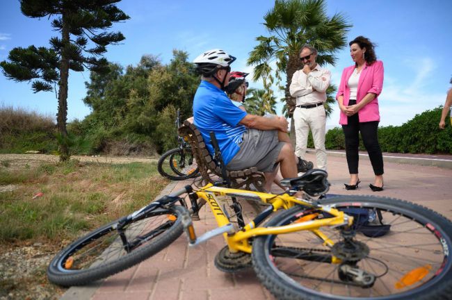 El Ayuntamiento quiere contar cuantas bicicletas pasan por Cabo de Gata