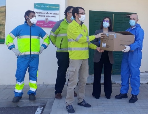 Los almerienses reciclan más plástico y vidrio durante el confinamiento