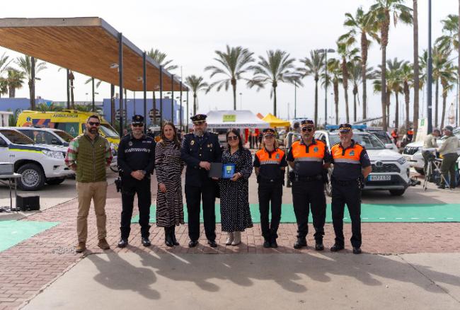 Reconocimiento a la Policía Local de Níjar por su apoyo al 112