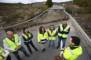 La Junta acomete arreglos en carreteras afectadas por la DANA