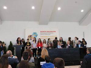 Vícar en el V Encuentro Estatal de consejos de Participación de la Infancia y Adolescencia