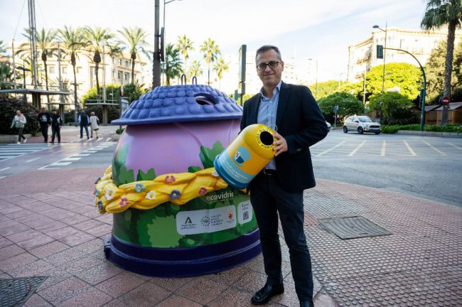 Campaña de sensibilización en Almería para promover el reciclaje de vidrio