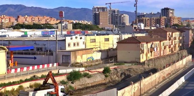 Detenido y desalojos pacíficos en la calle Ferrobús por obras de soterramiento