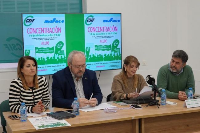 Huelga el 13 de febrero para defender Muface según CSIF