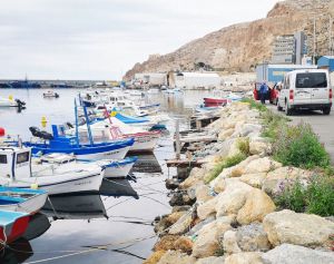 Flota pesquera de Almería sigue en puerto por la borrasca 'Herminia'