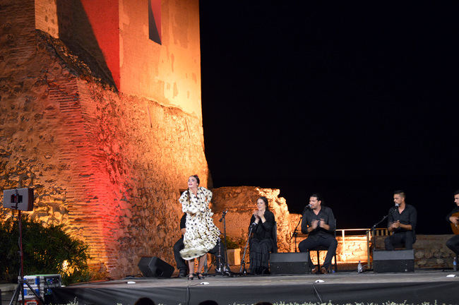 Se recupera la Alcazaba como escenario del Festival de Flamenco y Danza