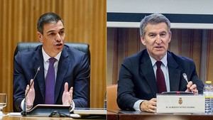 Sánchez y Feijóo inician el nuevo periodo en el Congreso