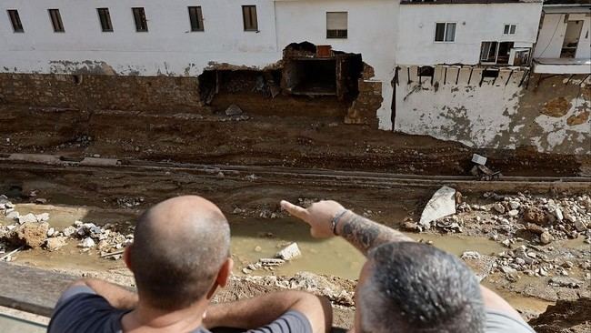 La Generalitat sabía de la crecida del barranco en Chiva durante la dana