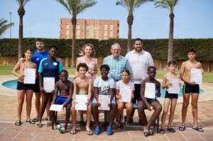 La Piscina Municipal de Vícar cierra cursos de verano