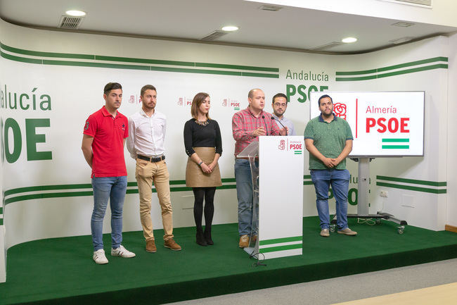 Según el PSOE150.000 jóvenes almerienses quedan fuera del Plan de Vivienda del Gobierno central