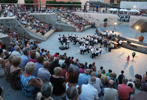 La Banda Sinfónica Municipal inicia el ciclo de conciertos en el Anfiteatro de la Rambla