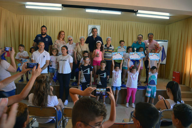 La EDM Padre Huelin celebra la clausura de los JDM con la entrega de medallas