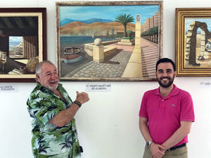 La sala Jairán del CIP acoge la exposición ‘Rincones de Almería Mediterránea’