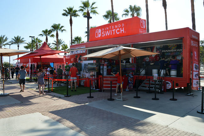 El Parque de las Almadrabillas recibe el Switch Tour de Nintendo