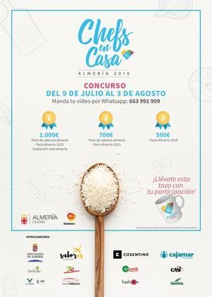 Últimos días para participar en el concurso ‘Chefs en Casa’ de la candidatura ‘Almería 2019’