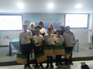 Escolares de Almería y Sevilla, premiados en el concurso Consumópolis13