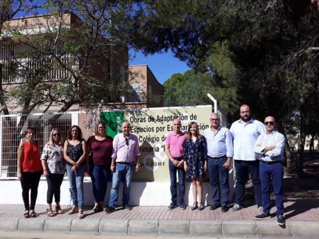 La Junta de Andalucía destina 95.000 euros a mejora de dos colegios de Huércal Overa