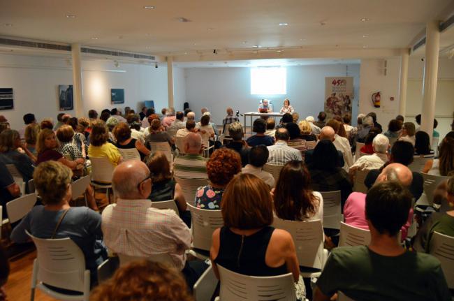 El catedrático Francisco Andújar en la tercera conferencia del 450º Aniversario de la Rebelión de los Moriscos