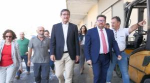 El alcalde de Adra muestra su satisfacción por el impulso al proyecto para hacer visitable la Lonja