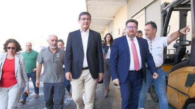 El alcalde de Adra muestra su satisfacción por el impulso al proyecto para hacer visitable la Lonja