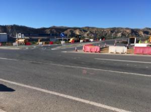 Mejoras en la intersección entre las carreteras A-352 y la A-332, en Cuevas del Almanzora