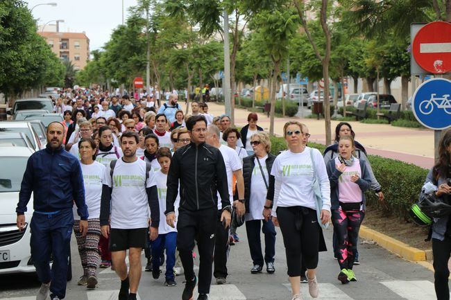 Participación masiva de los ejidenses en la VI Ruta Urbana Saludable