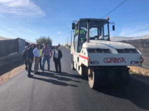 Finalizan esta semana en El Ejido las obras de reforma integral de la carretera del IRYDA