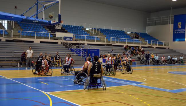 Cludemi se estrena con una gran victoria en el inicia de la liga de Baloncesto en Silla de Ruedas