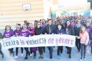 Cerca de 500 ejidenses marchan contra la violencia de género