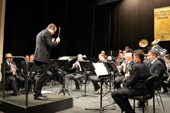 Nuevo éxito de asistencia al concierto de temporada de la Banda Municipal de Música de Almería