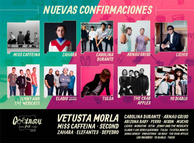 Miss Caffeina y Zahara se incorporan al cartel de Cooltural Fest 2019