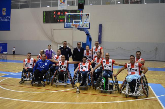 Cludemi queda segundo en la Copa Andaluza de Baloncesto en Silla de Ruedas