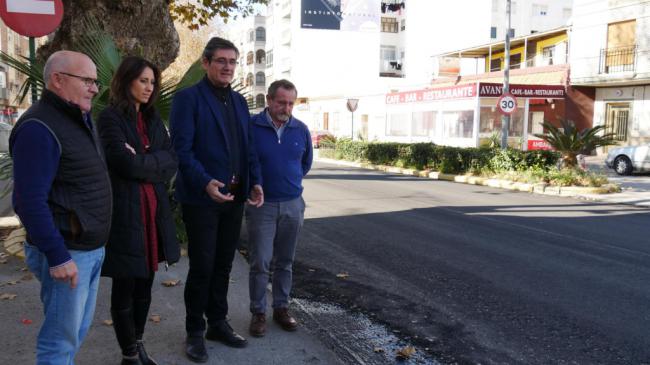 En marcha un paquete de obras de renovación en calles de Adra y barriadas